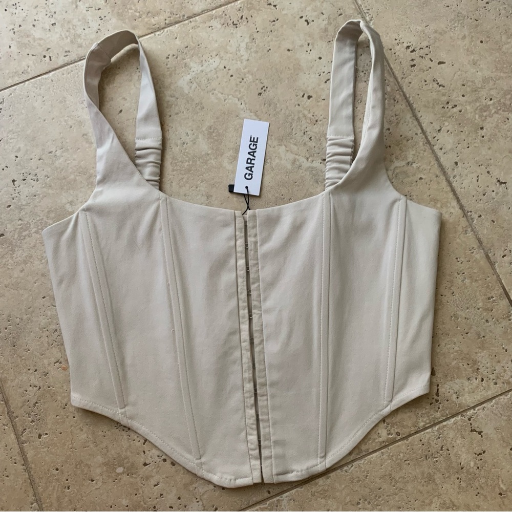 Hailey Hook & Eye Bustier Top